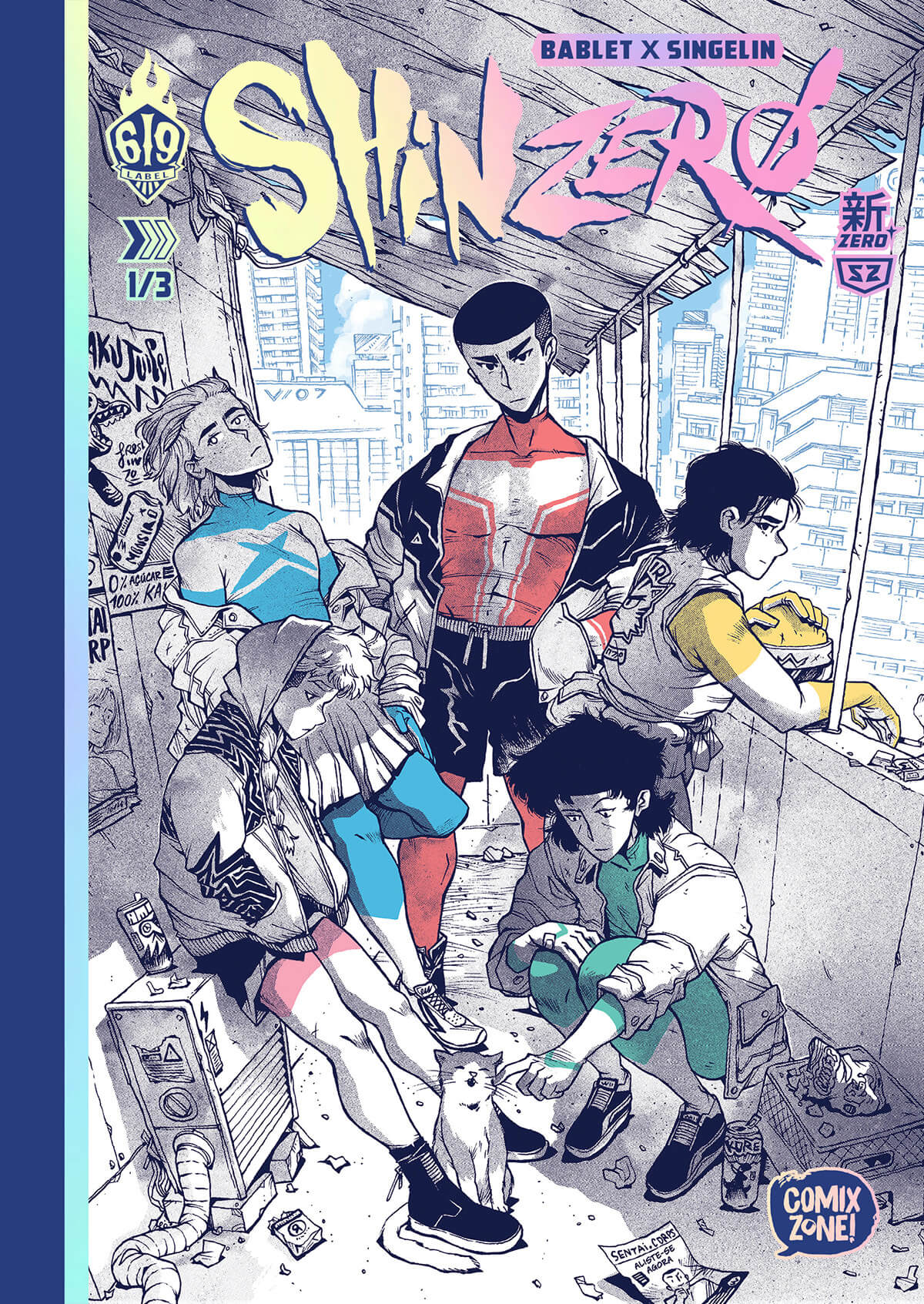 Capa do Shin Zero - Vol. 1