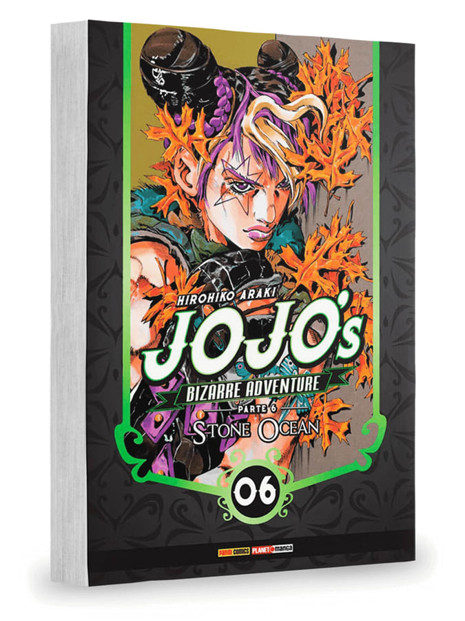 Capa do Jojo's Bizarre Adventure - Parte 6: Stone Ocean - Vol. 6