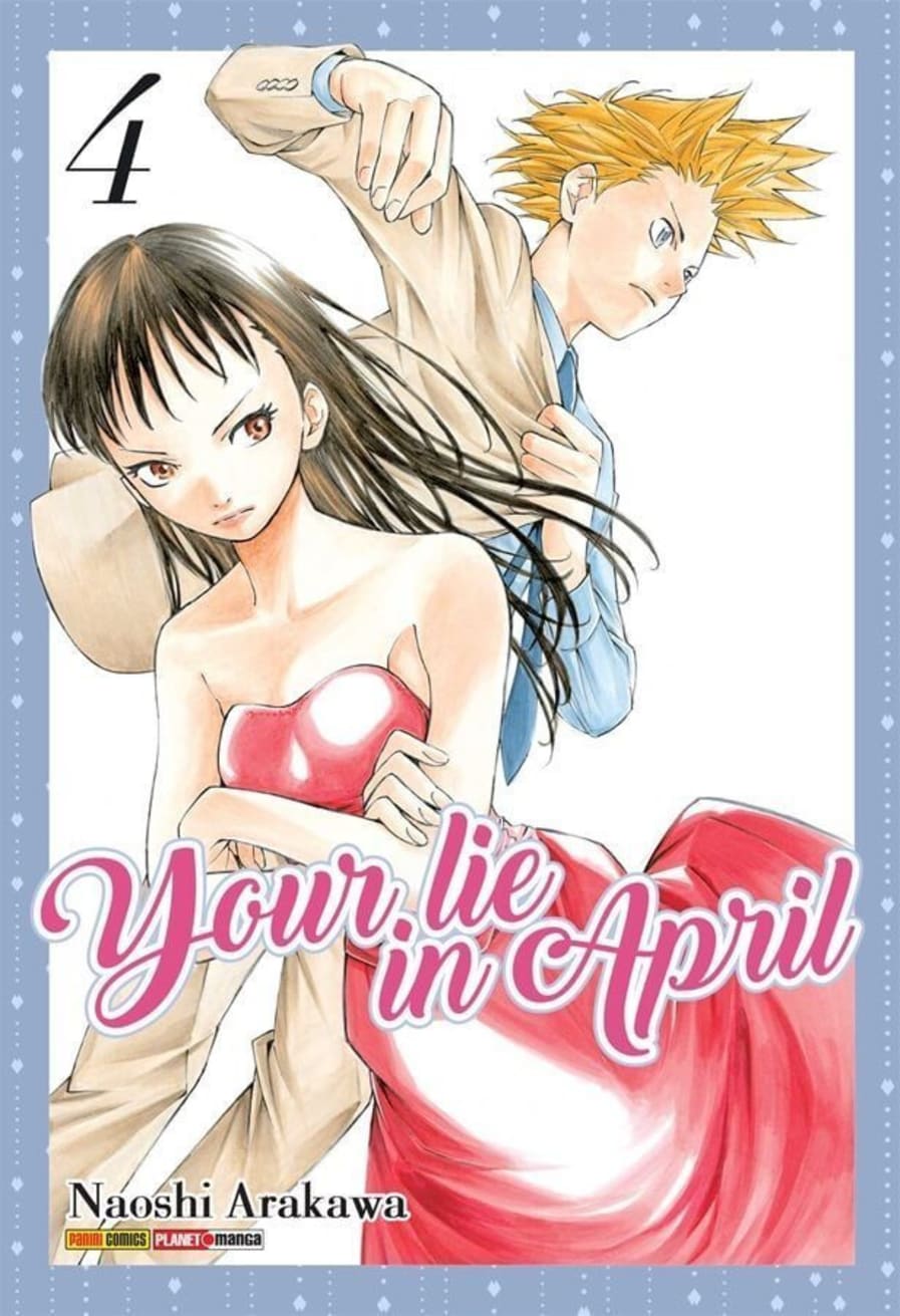 Capa do Your lie in april - Vol. 4