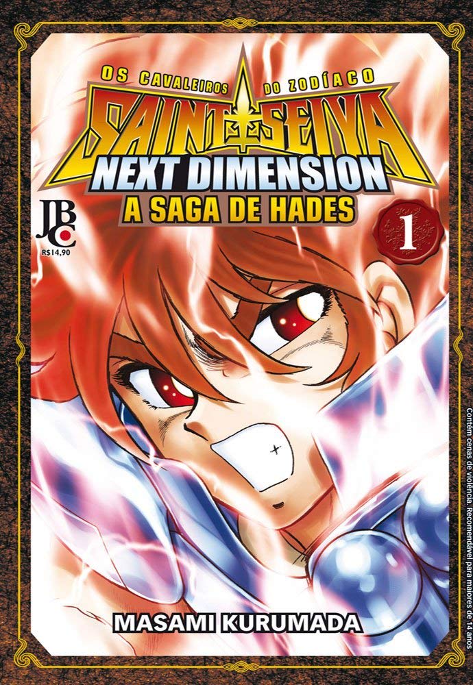 Capa do Cavaleiros do Zodíaco - Next Dimension: A Saga de Hades - Vol. 1