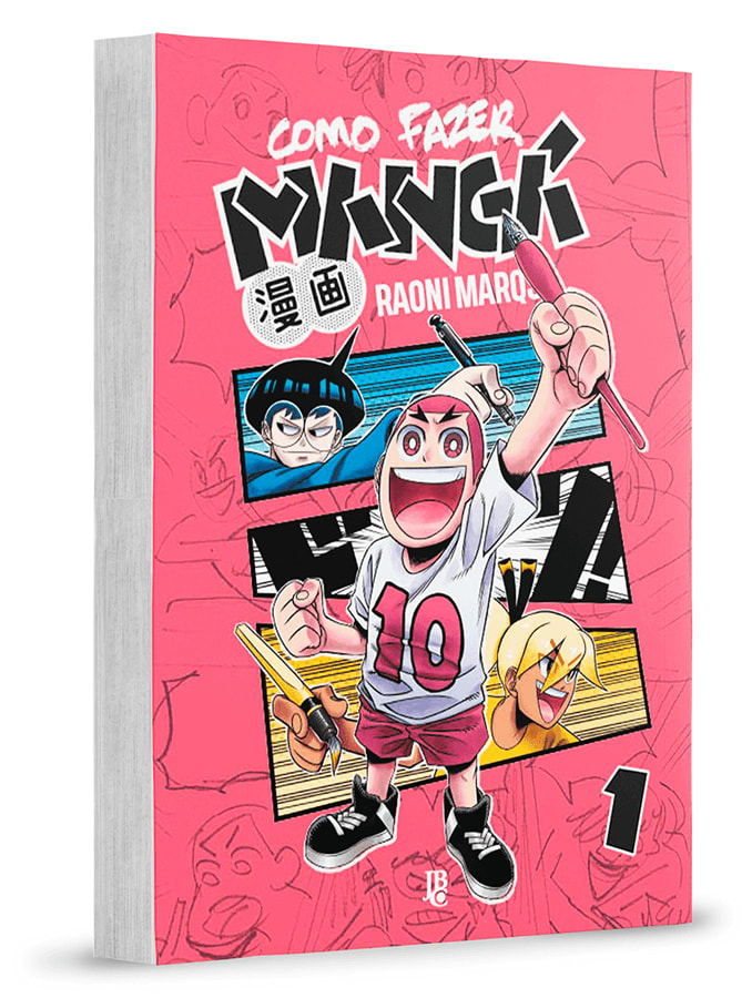 Capa do Como Fazer Mangá - Vol. 1