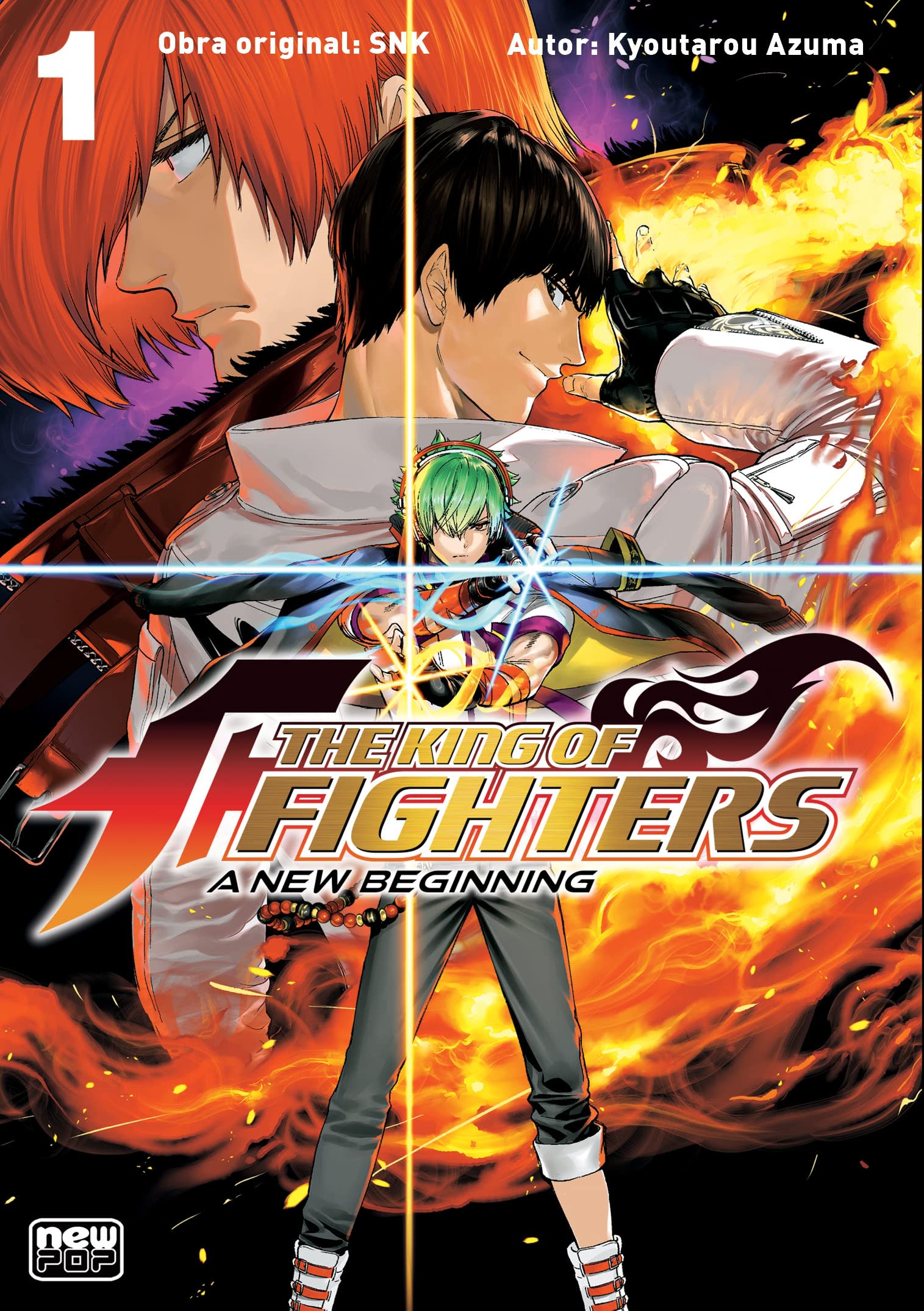 Capa do The King of Fighters: A New Beginning - Vol. 1