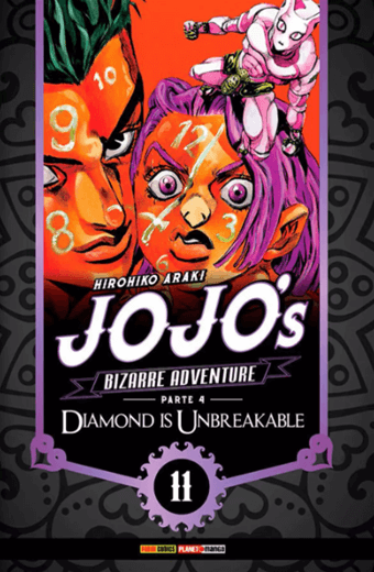 Capa do Jojo's Bizarre Adventure - Parte 4: Diamond is Unbreakable - Vol. 11