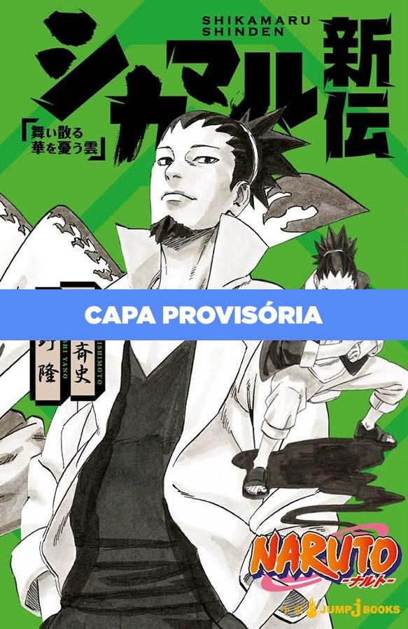 Capa do Naruto – A Verdadeira História de Shikamaru: Uma Nudem Dança - Vol. 1