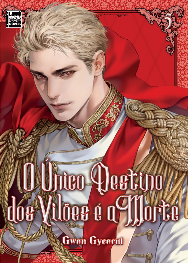 Capa do O Único Destino dos Vilões é a Morte (Novel) - Vol. 5