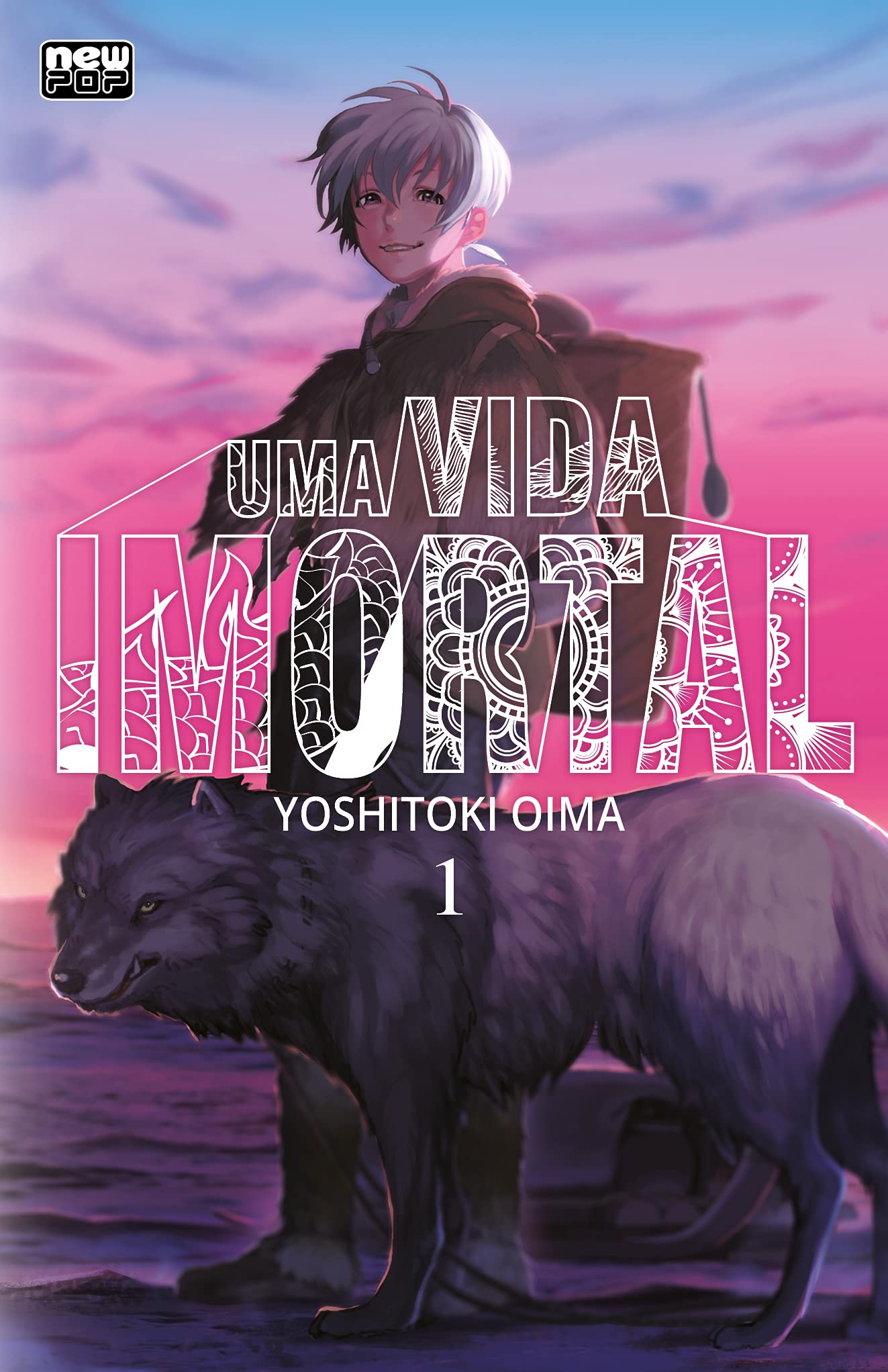 Capa do Uma Vida Imortal (To Your Eternity) - Vol. 1