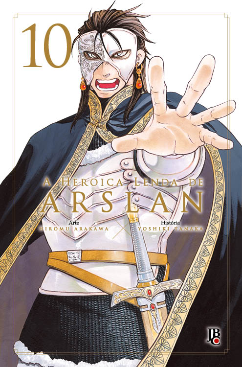 Capa do A Heróica Lenda De Arslan - Vol. 10