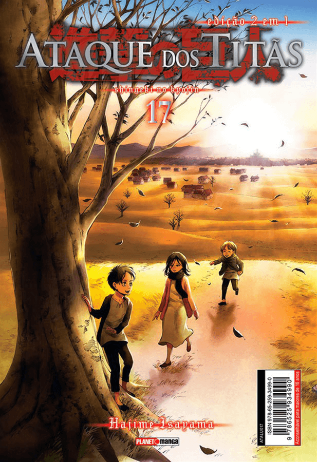 Ataque Dos Titãs (2 Em 1) - Vol. 17