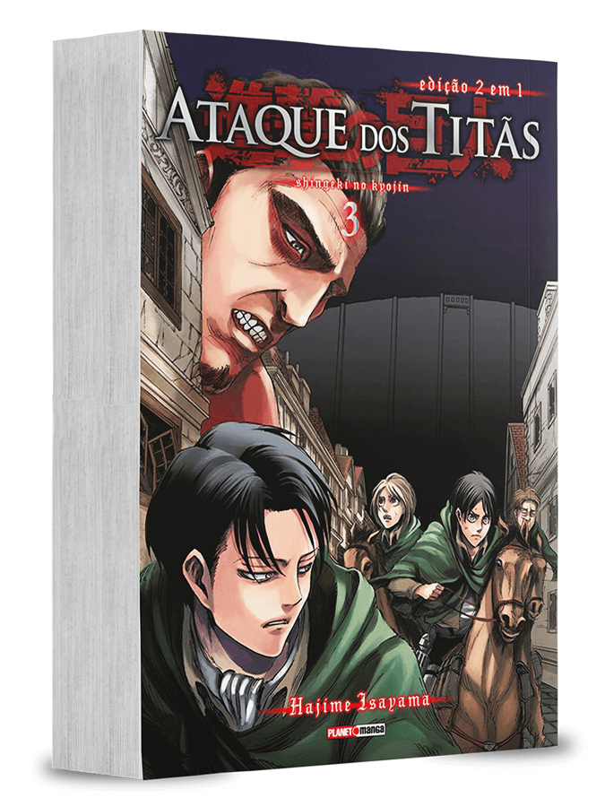 Ataque Dos Titãs (2 Em 1) - Vol. 3
