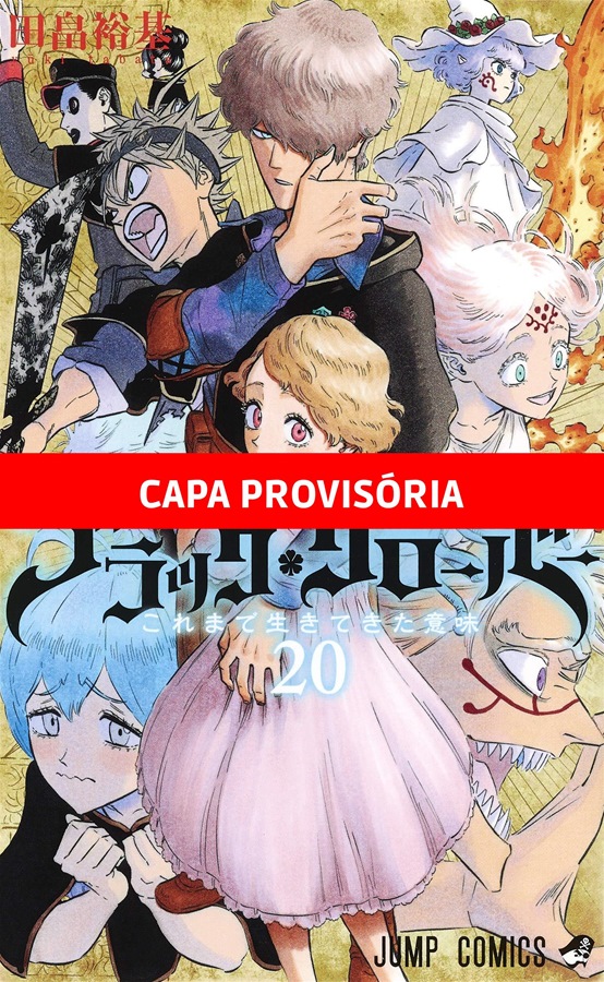 Capa do Black Clover - Vol. 20