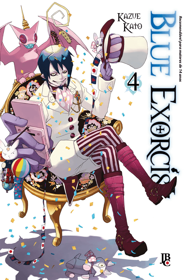 Capa do Blue Exorcist - Vol. 4
