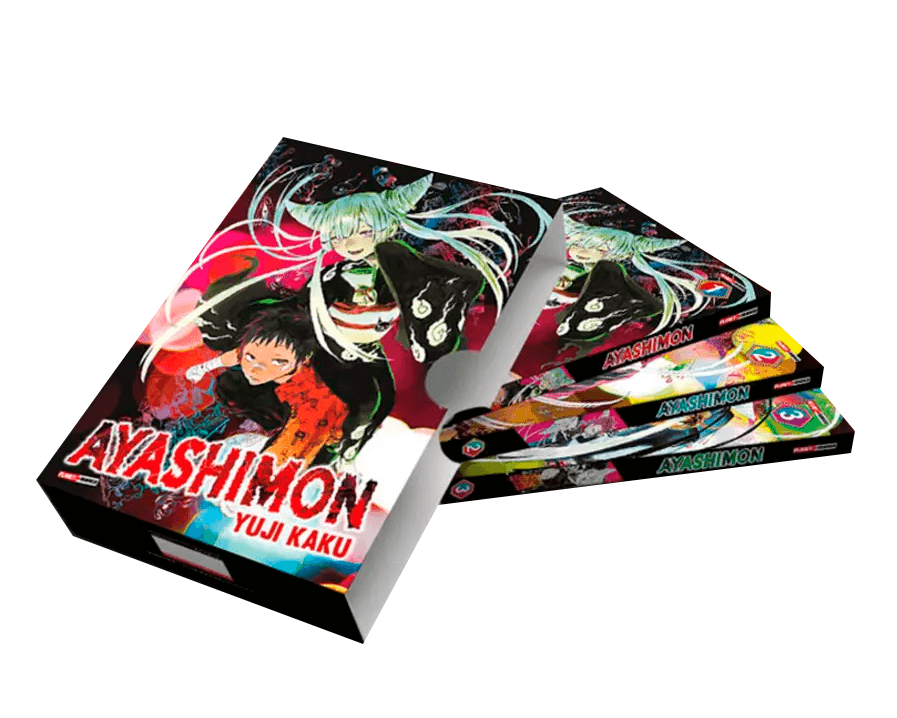 Capa do Box Ayashimon - Vol. 1