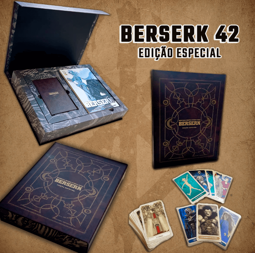 Capa do Box Berserk - Tarot - Vol. 42