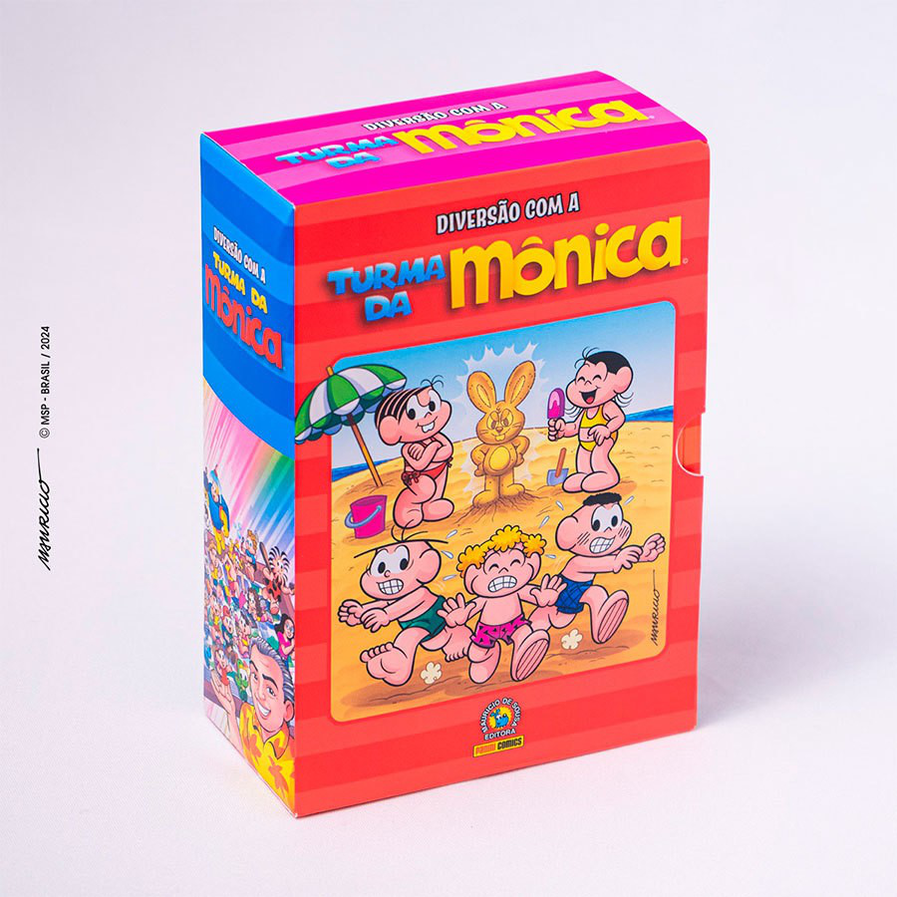 Capa do Box Diversão Com A Turma Da Mônica - Vol. 1