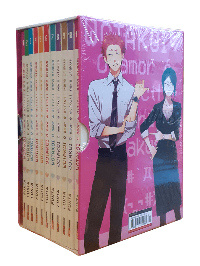 Capa do Box Wotakoi: O Amor É Difícil Para Otakus - Vol. 1