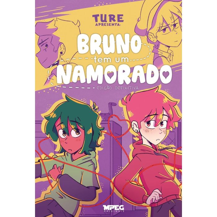 Capa do Bruno Tem Um Namorado (volume Único) [pré-venda] - Vol. 1