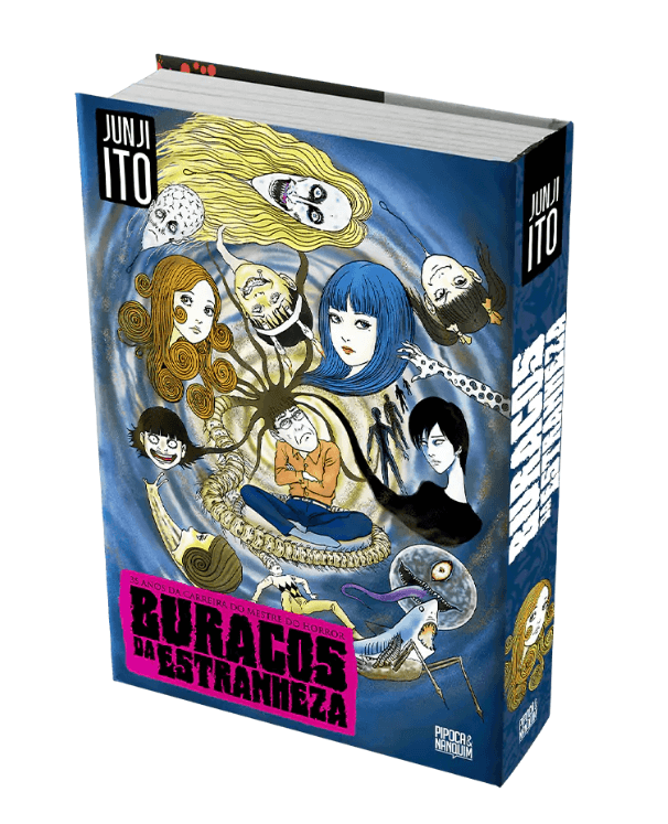 Capa do Buracos Da Estranheza: Anos Da Carreira De Junji Ito - Vol. 35