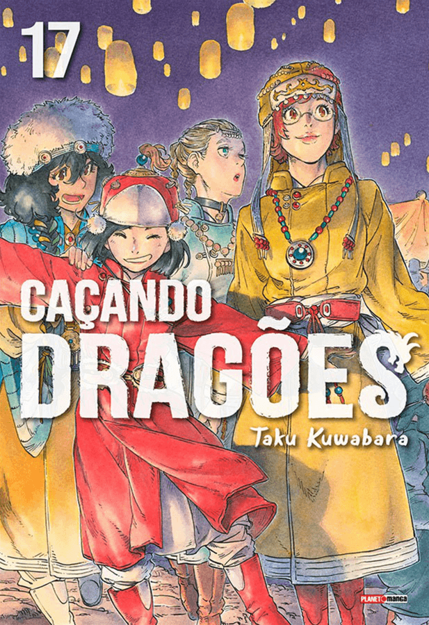 Capa do Caçando Dragões - Vol. 17