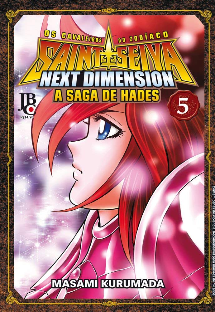 Capa do Cavaleiros do Zodíaco - Next Dimension: A Saga de Hades - Vol. 5