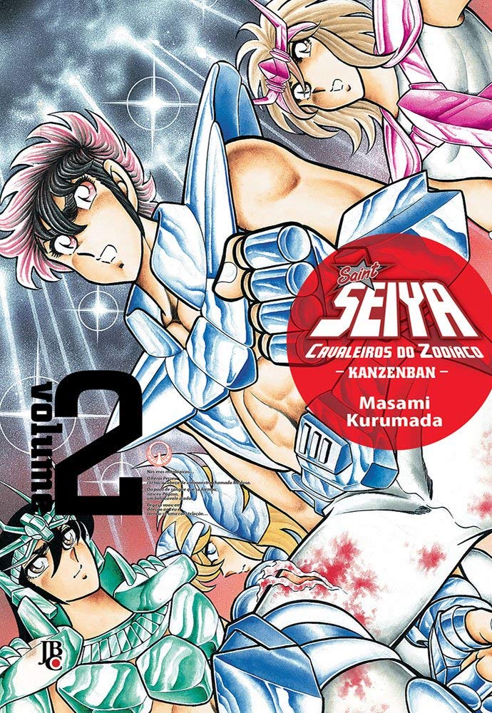 Capa do Cavaleiros do Zodíaco – Saint Seiya Kanzenban - Vol. 2