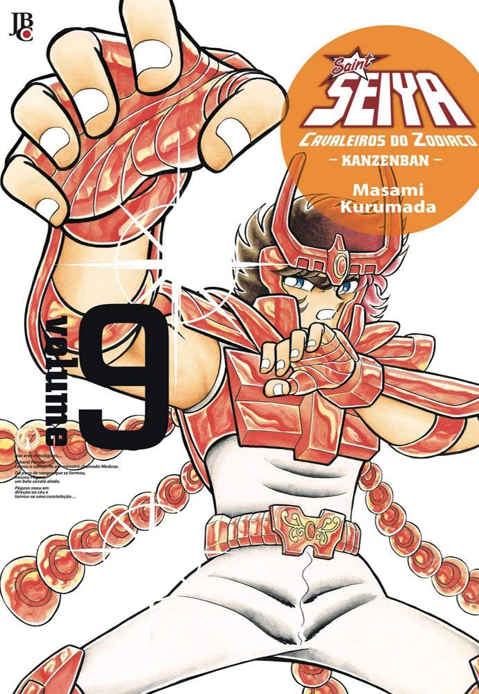 Capa do Cavaleiros do Zodíaco – Saint Seiya Kanzenban - Vol. 9