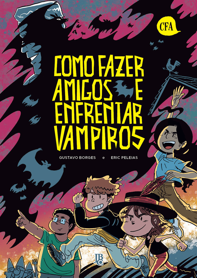 Capa do Como Fazer Amigos E Enfrentar Vampiros - Vol. 1