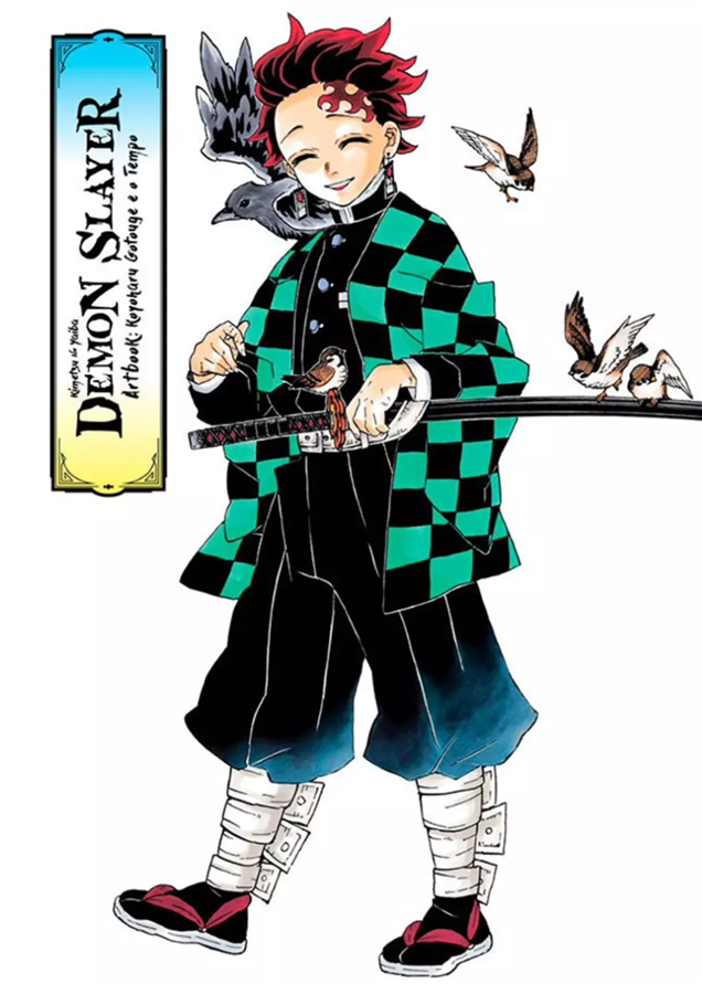 Capa do Demon Slayer Artbook: Koyoharu Gotouge E O Tempo - Vol. 1