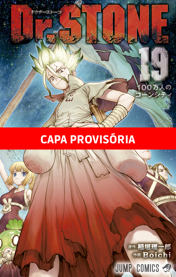 Capa do Dr. Stone - Vol. 19