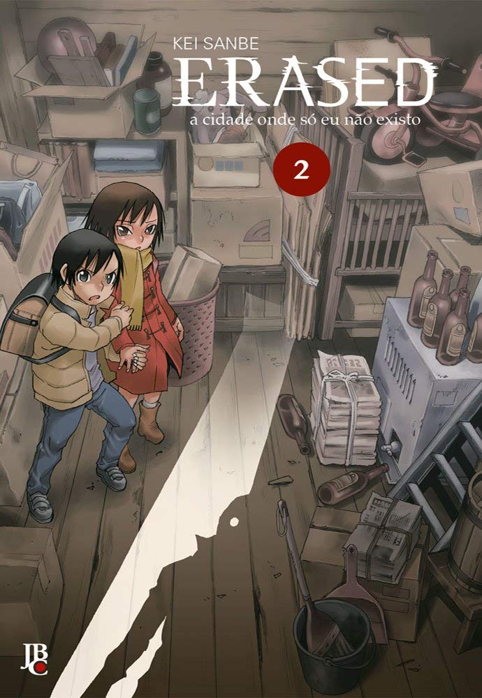 Capa do Erased - A Cidade Onde Só Eu Não Existo - Vol. 2