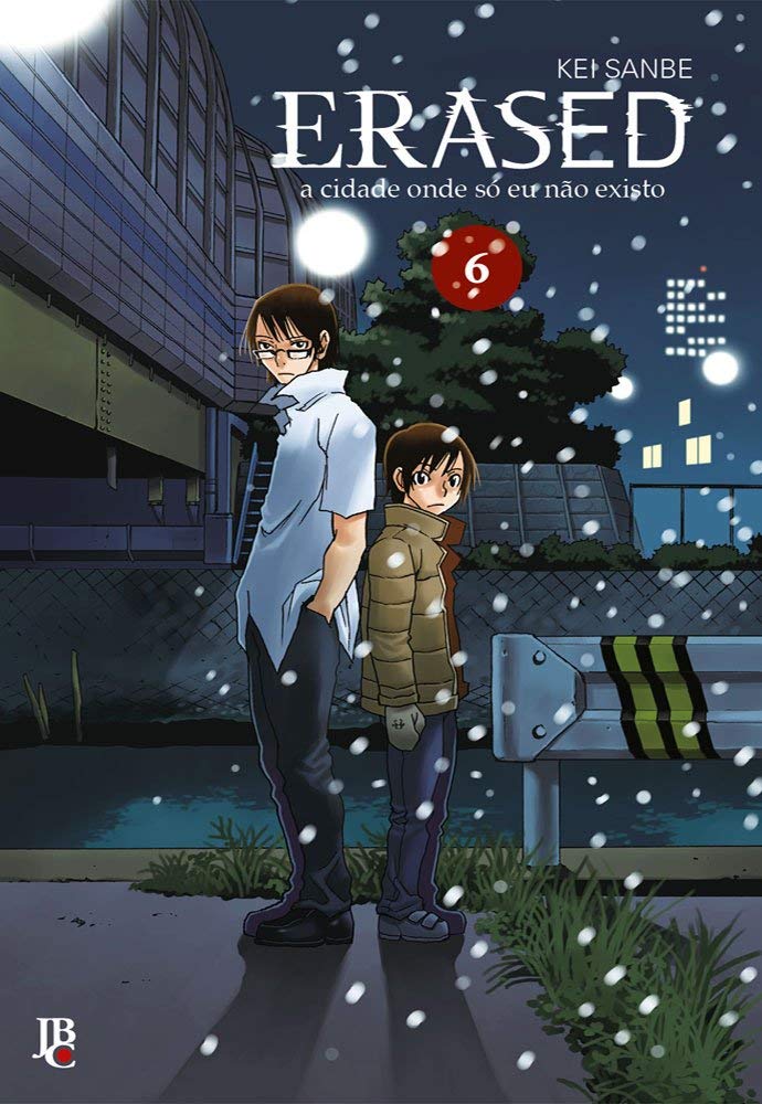 Capa do Erased - A Cidade Onde Só Eu Não Existo - Vol. 6