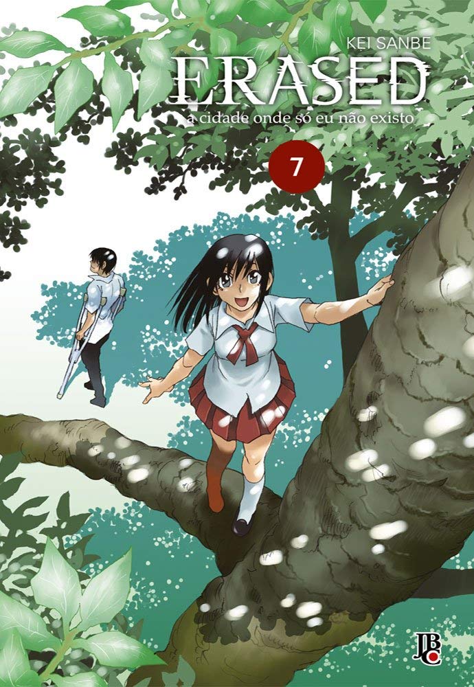 Capa do Erased - A Cidade Onde Só Eu Não Existo - Vol. 7