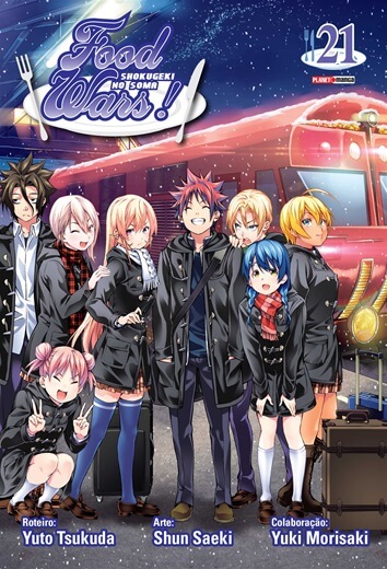 Capa do Food Wars! - Vol. 21