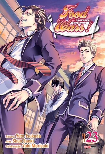 Capa do Food Wars! - Vol. 23