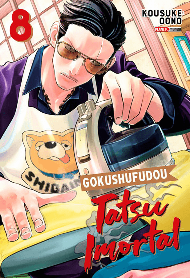Capa do Gokushufudou - Tatsu Imortal - Vol. 8