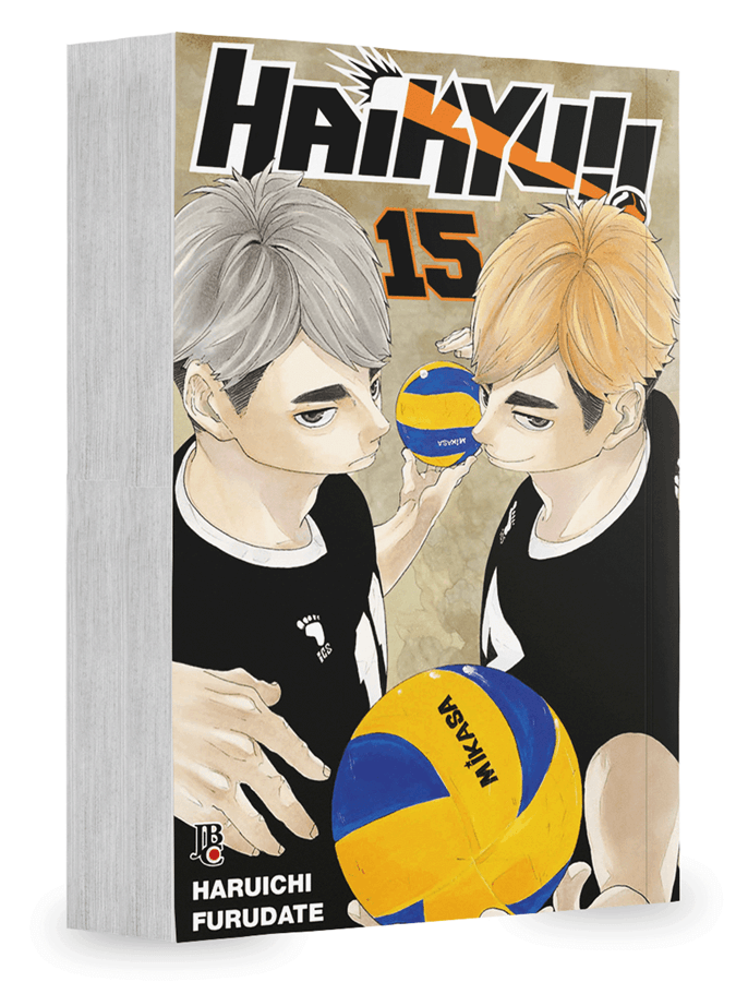 Capa do Haikyu!! - Big - Vol. 15