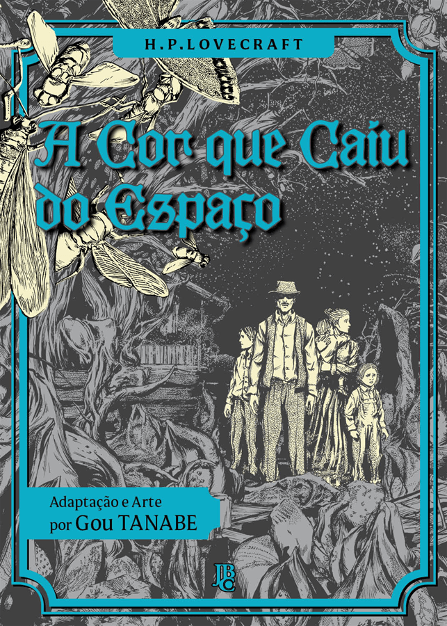 Capa do H.p Lovecraft - A Cor Que Caiu Do Espaço - Vol. 1