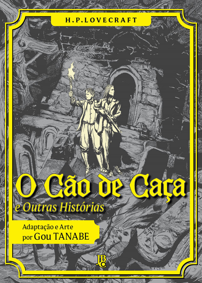 Capa do H.p Lovecraft - O Cão De Caça E Outras Histórias - Vol. 1