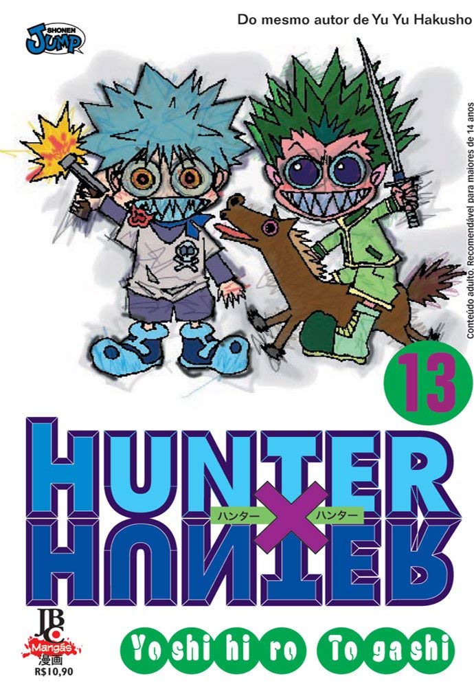 Capa do Hunter X Hunter - Vol. 13