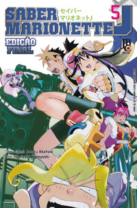 Capa do Saber Marionette J - Vol. 5