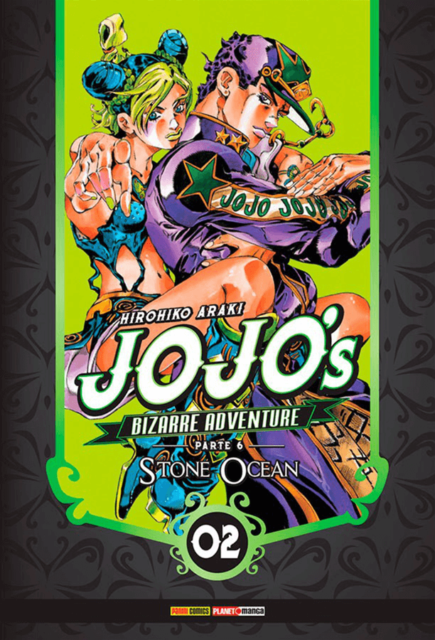Capa do Jojo's Bizarre Adventure 41 (parte 6: Stone Ocean ) - Vol. 2