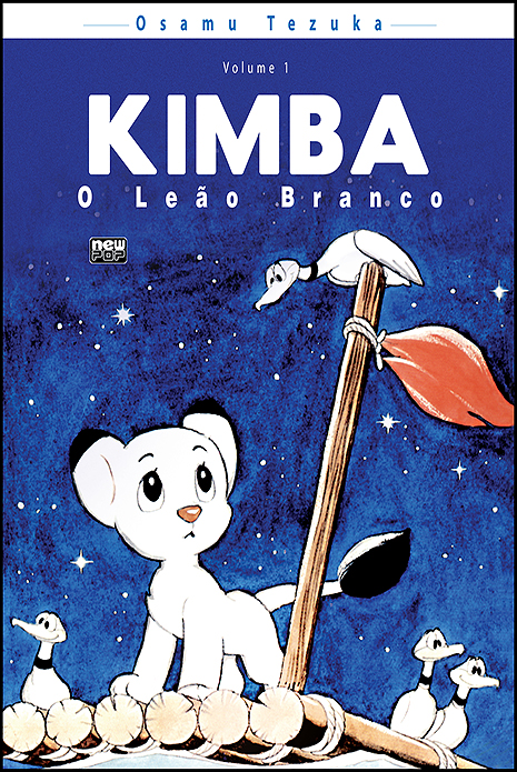 Capa do Kimba: O Leão Branco - Vol. 1