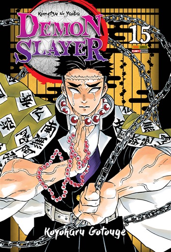 Capa do Demon Slayer - Kimetsu no Yaiba - Vol. 15