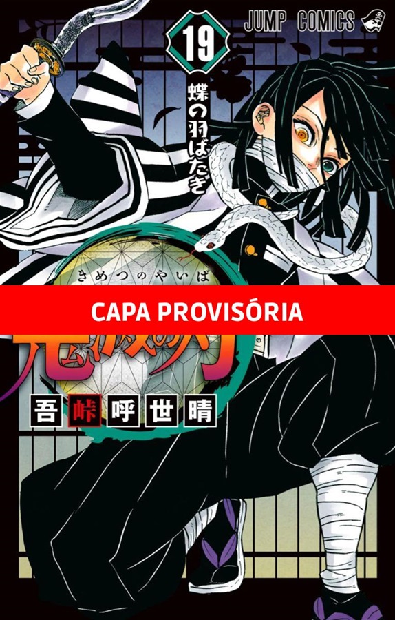 Capa do Demon Slayer - Kimetsu no Yaiba - Vol. 19