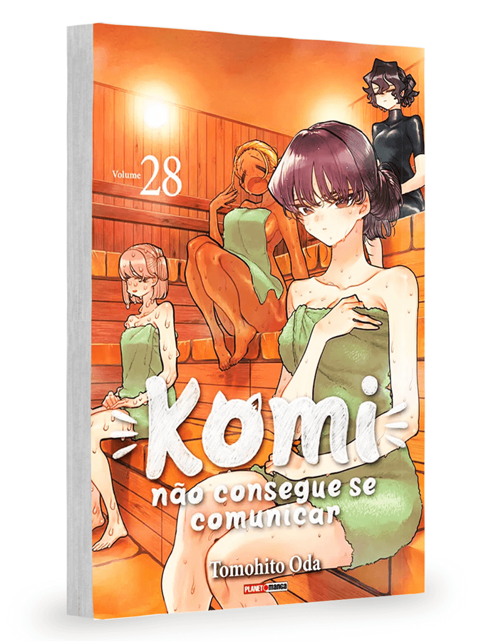 Capa do Komi Não Consegue Se Comunicar - Vol. 28
