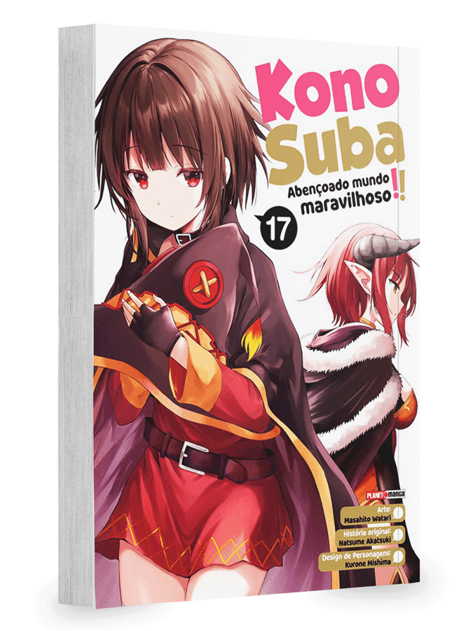 Capa do Konosuba: Abençoado mundo maravilhoso! - Vol. 17