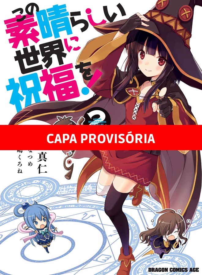 Capa do Konosuba: Abençoado mundo maravilhoso! - Vol. 2