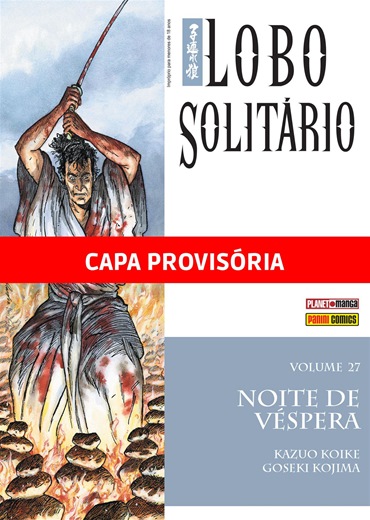 Capa do Lobo Solitário - Edição de Luxo - Vol. 27