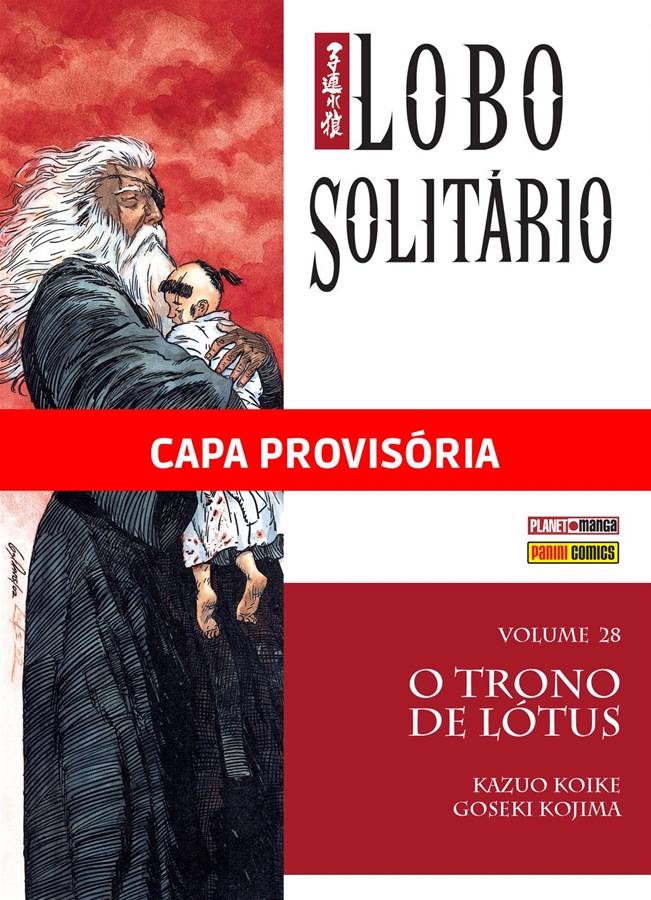 Capa do Lobo Solitário - Edição de Luxo - Vol. 28