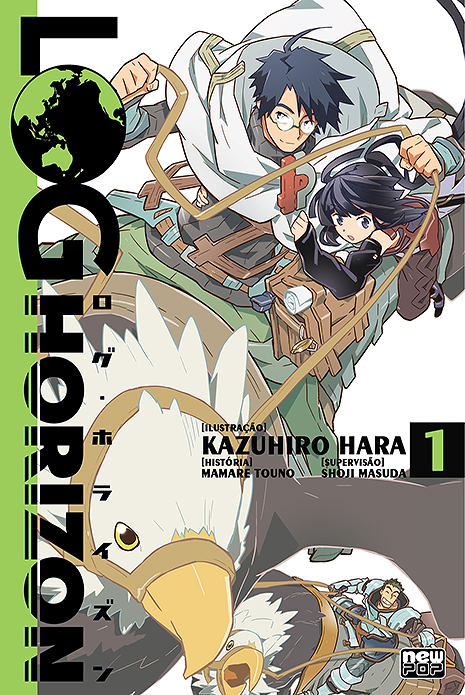 Capa do Log Horizon – Mangá - Vol. 1