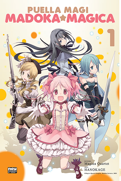 Capa do Madoka Magica - Vol. 1